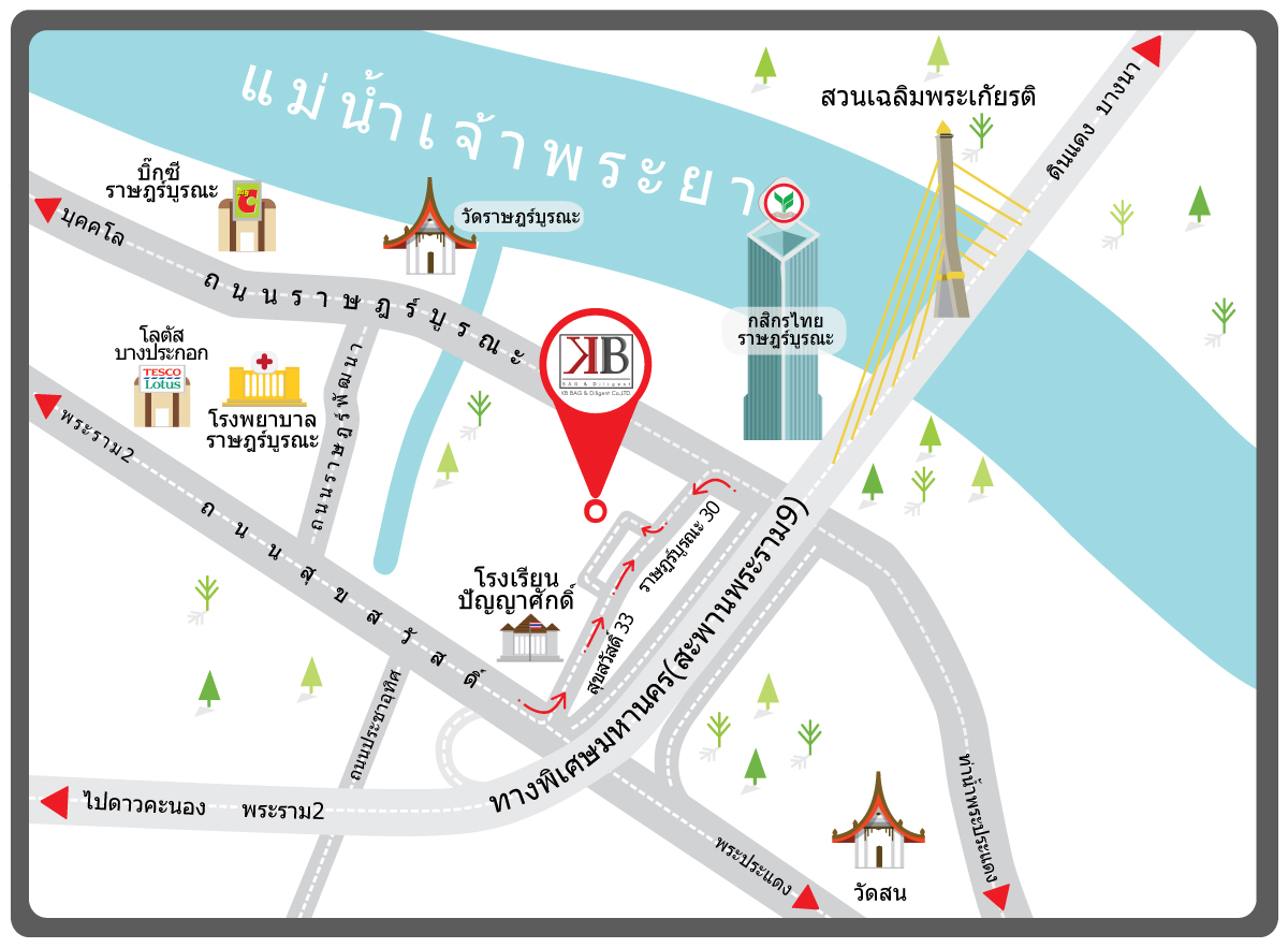 แผ่นที่ KB Bag